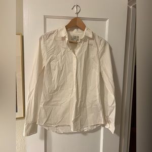 White J. Crew Button Up